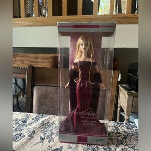 Barbie Birthstone Collection Doll - January Garnet